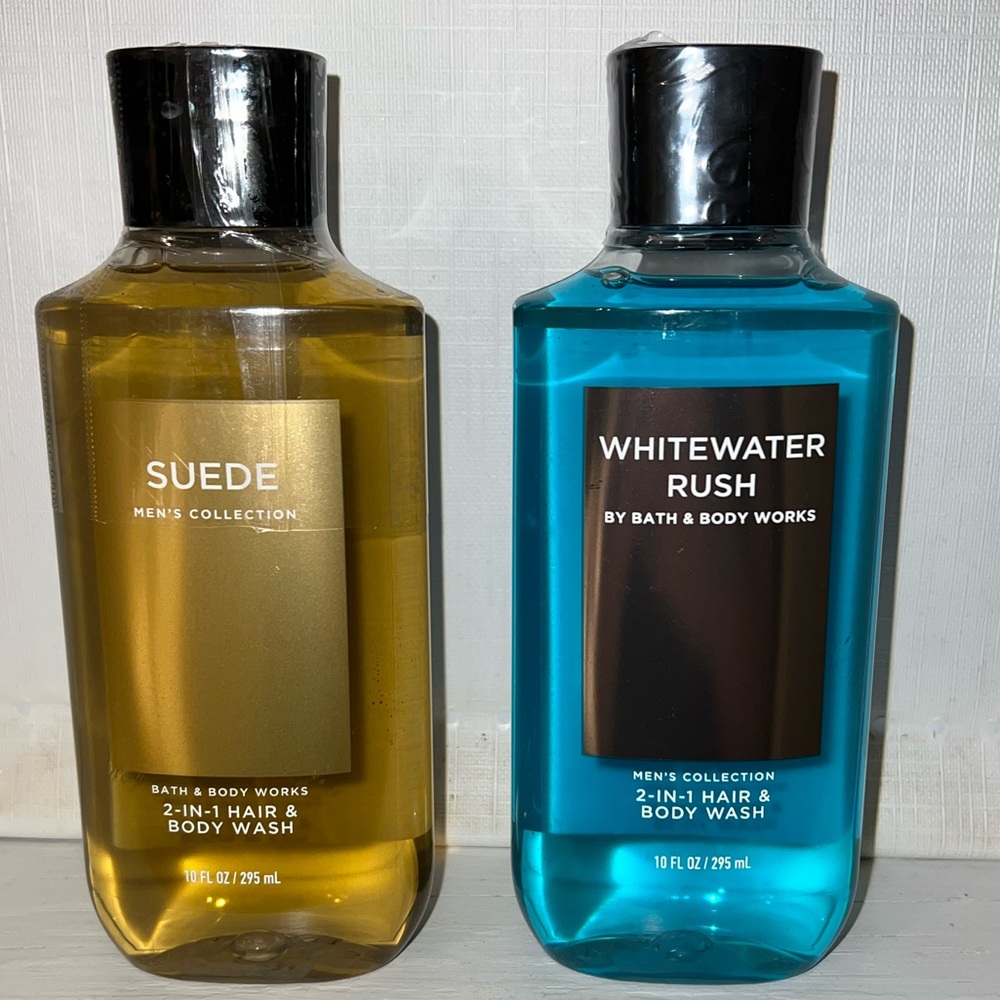2 Mens Bath and Body Works Body Wash